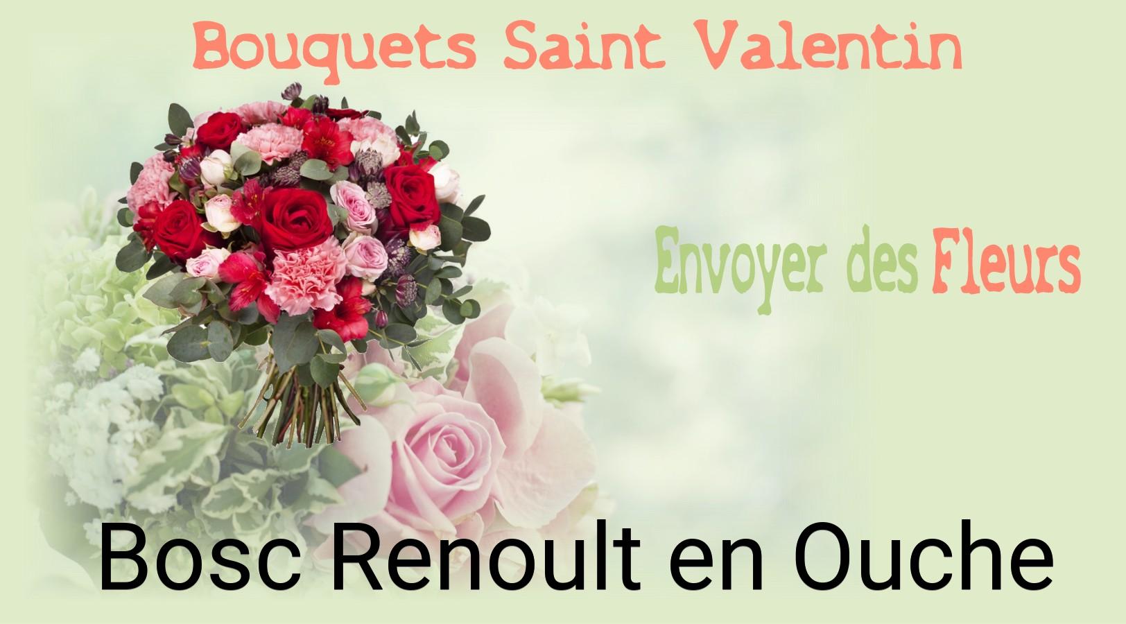 Roses de Saint-Valentin livrées à Bosc-Renoult-en-Ouche